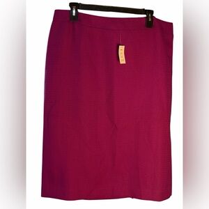 Classic A Line  Straight Suit Skirt